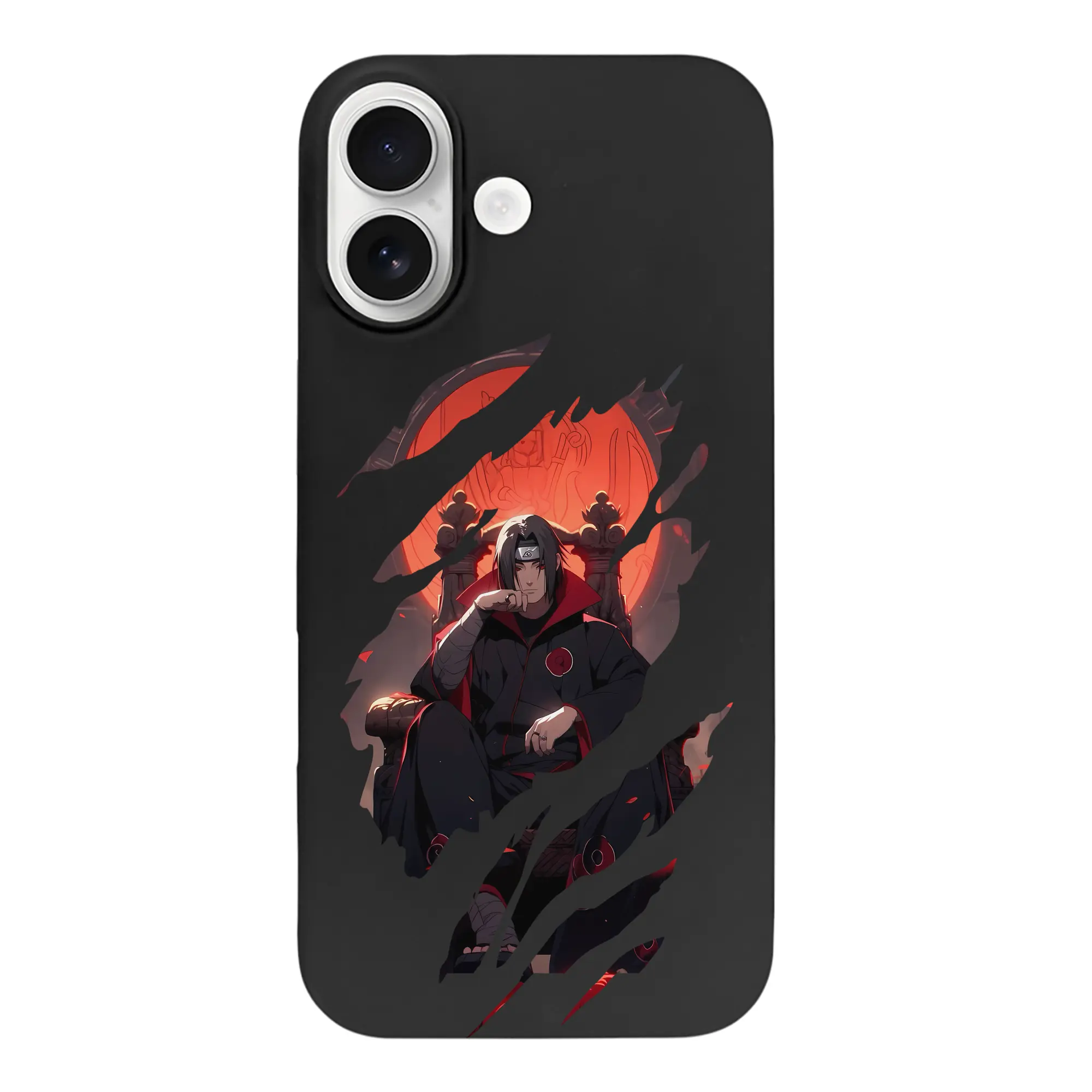 ナルト グッズ うちは イタチ - iPhone 17 シリーズ シリコンケース 薄型 耐衝撃 指紋防止 ソフトタッチカバー 精密フィット 傷防止 保護ケース iPhone 17/17 Air/17 Pro/17 Pro Max 対応